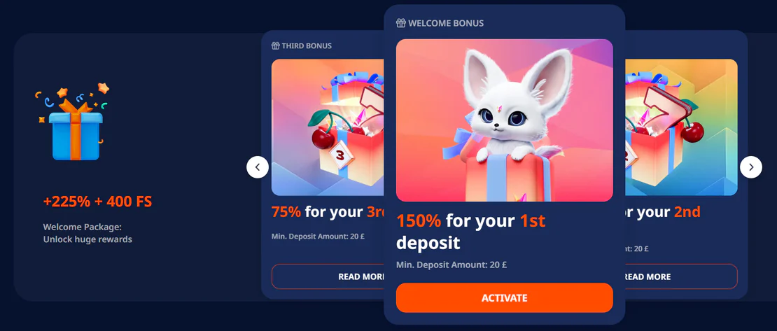 Nika Casino Bonuses